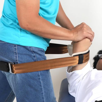 Mulligan Mobilization Belt 8ft Joint Mobility Strap with Quick-Release Buckle Portable Manual Therapy Aid Wholesale for Hip Shoulder & Spine Movement Improvement