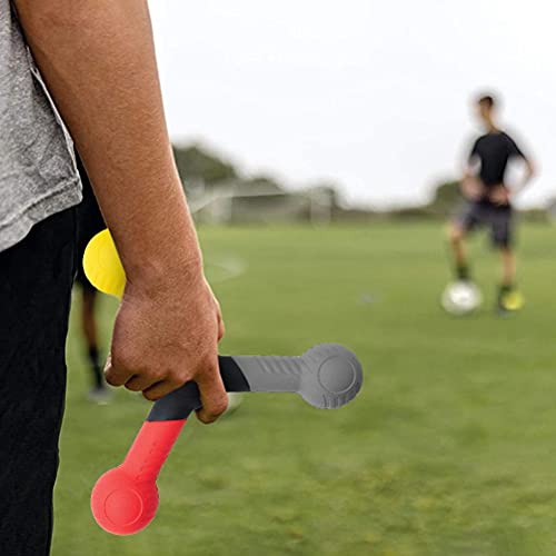 Kikumi Reaction Training Stick Improves Hand Eye Coordination and Athlete Agility, Portable Plastic with Warm-up and Competition Scenes