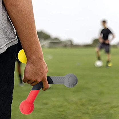 Kikumi Reaction Training Stick Improves Hand Eye Coordination and Athlete Agility, Portable Plastic with Warm-up and Competition Scenes