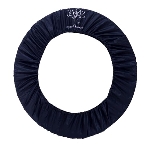 Artistic Gymnastic Protective Cover,Rhythmic Gymnastics Ring Calisthenics Equipment Appratus Accessory Case Cover Fits Up to 5 Rings of 70~90cm - color: Dark Green