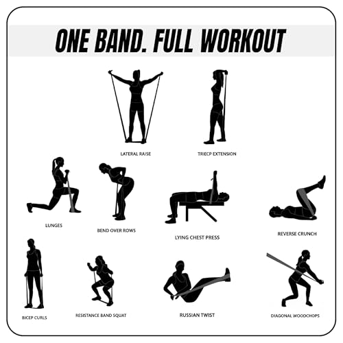 Elastic Yoga Strap with 11 Loops – Premium Stretch Band for Flexibility, Physical Therapy, Pilates, Leg & Full-Body Exercises – Non-Slip Fabric Resistance Band for Mobility & Strength Training