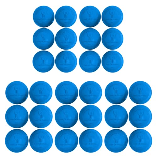 GCA Pro Lacrosse Official Game Ball NFHS College Approved Velocity 6 Pack LAX Field Tournament Rubber Practice (Blue, 6 Balls)
