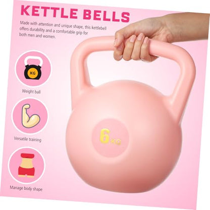 Happyyami Cute Design Water Kettlebell Multipurpose Training Equipment Home Fitness Kettlebell Dumbbell