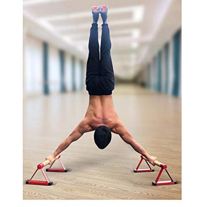 Solid Wood Push-up Bracket Beech Handstand Parallel Bars Practice Chest Muscle Home Fitness Equipment