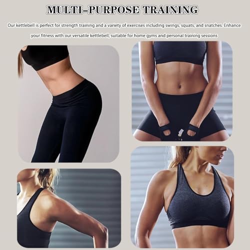Kettlebell Weights Home Abdominal Muscle Training Kettle Bells, Men's Squat Solid Pure Iron Kettle Ball, Gym Sports Equipment(12kg)