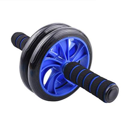 Abdominal Muscle Training Rollers, 5-In-1 Roller Kit with Knee Pads, Push-Up Bars, Handle Grips, Skipping Ropes, Home Gym Exercise Kits Suitable for Physical Training