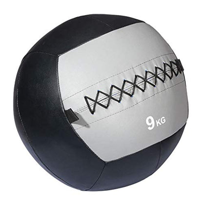Medicine Ball Weighted Slam Wall Ball for Cardio Workout and Core Training – Ideal for Squat, Lunge, and Partner Toss, 1kg-10kg (9kg 9KG) - size: 9KG