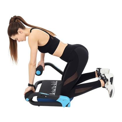 Ab Machine for Abs Workout, Foldable Abdominal Trainer Machine - color: Mini Portable