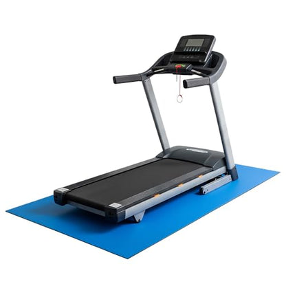 Rubber-Cal TFS-124 Treadmill Mats - color: Blue, size: 90" x 48" x 0.2"