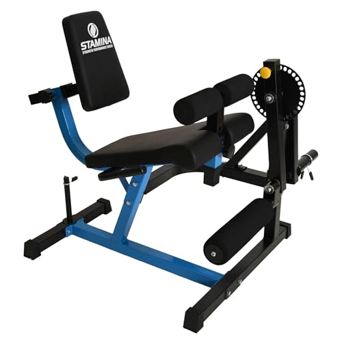 Stamina Strength Training Machine Chest Press and Leg Extension Curl Home Gym Equipment Adjustable - size: Leg Extension