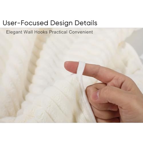 Luxury 4-Piece Quick-Dry Bath Towel Set 27.5X 55 Inches – Ultra Soft Microfiber for Bathroom, Bar, Pool, Gym & Travel – Elegant Twill Design - color: 4white