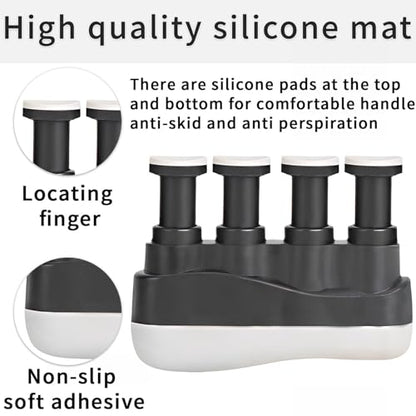 Finger Strengthener,Finger Exerciser and Hand Strengthener Rehab for Musician,Rock Climbing,Comfortable Conditioning