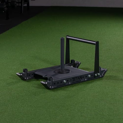Titan Fitness High Bar Attachment Fits Pro Sled Core Unit, Push, Pull, or Drag Sled for Speed Training and Agility