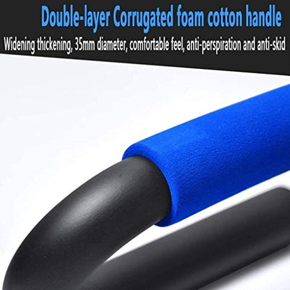 Push Up Bars - Home Workout Equipment Pushup Handle with Cushioned Foam Grip and Non-Slip Sturdy Structure,the Handles for Floor are Great