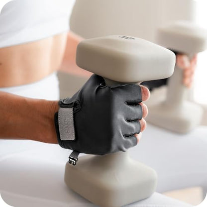 WeGym Breathable Workout Gloves for Men and Women, Exercise Gloves with Cushion Pads and Full Palm Protection, Weight Lifting Gloves for Gym, Fitness and Training - size: Small
