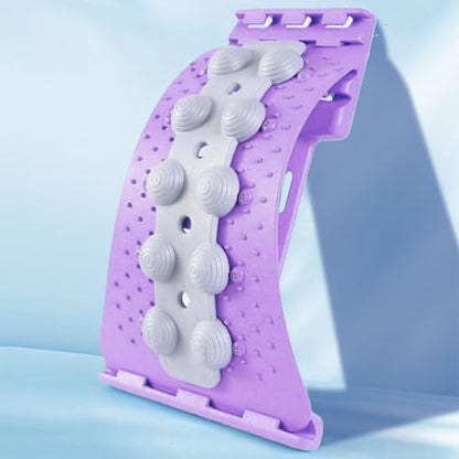 Back Arch Stretcher, Back Cracker, 4-Level Adjustable Backs Stretching Board, Spinal Alignment, Manual Massagers for Muscle Relief Shoulder Nerve Relaxation Slouching Prevention