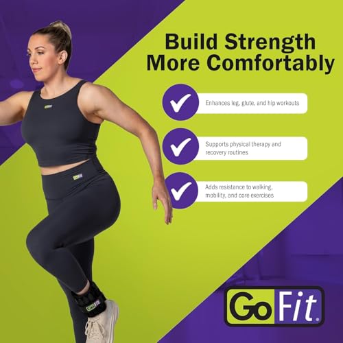 GoFit Ankle Weights - size: 10 Lbs