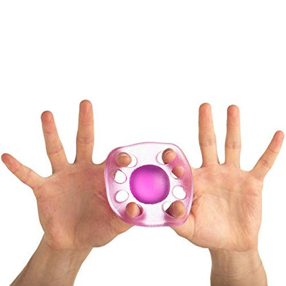 Grip Strength Trainer Finger Stretcher Hand Exercisers for Therapy Finger Extension Exerciser for Carpal Tunnel Hand Grips for Strength Training Finger Strengthener - 3 Piece Finger Exerciser
