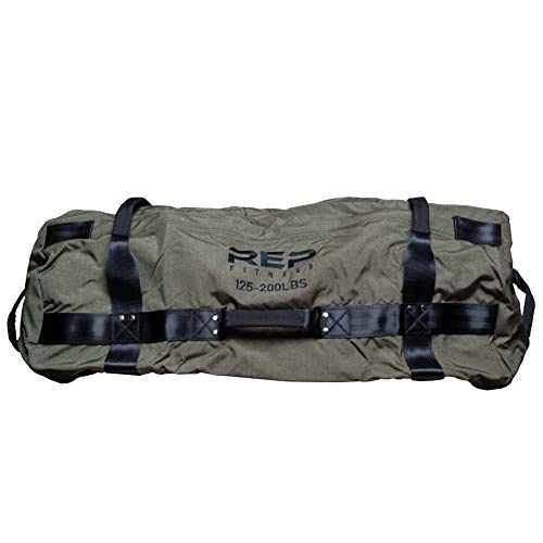 REP Fitness Sandbags - Heavy Duty Workout Sandbags for Training, Cross-Training Workouts, Fitness, Exercise and Military Conditioning - Multiple Sizes and Colors - color: XL-ArmyGreen