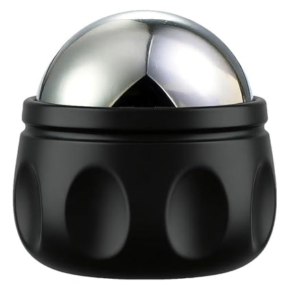 Massage Ice Roller Ball Cold & Heat Therapy Tight and Sore Muscles Relief - color: Black-01