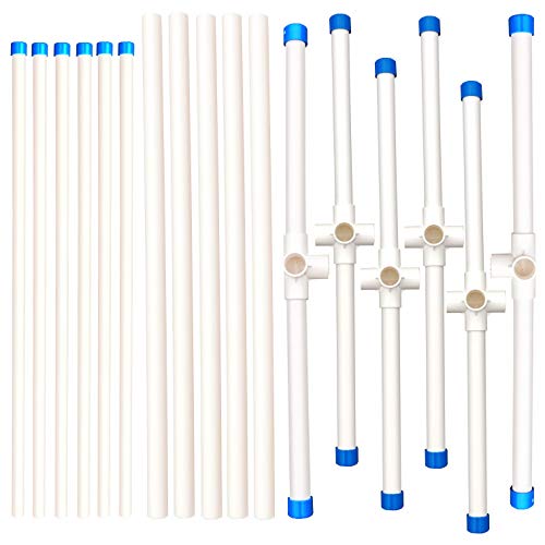 Trademark Innovations Dog Training Agility Weave Poles Equipment Set