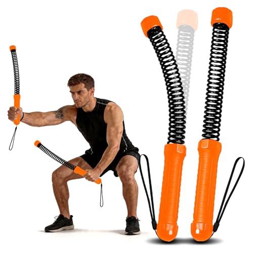 Poly Battle Rope with Cloth Sleeve -1.25/1.5/2 Inch Diameter 30' 40' 50' Lengths -Gym Muscle Toning Metabolic Workout Fitness, Battle Ropes for Home Gym - style: Ropeless Orange