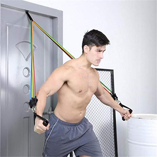 Home Fitness Equipment Pull Rope Sports Resistance Band Door Anchor Fixer Sponge Elastic Band Foam Door Clamp