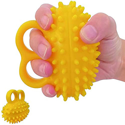 Fanwer Hand Exercise Stress Ball - Grip Strength Trainer, Hand Strengthener for Physical Therapy, Finger Strengthener, Squeeze Ball for Rehabilitation & Hand Massage, for Adults, Seniors & Disabled