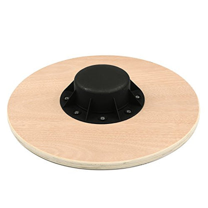 bintiva Wood Balance Board for Fitness Rehab Balance and Stability Training