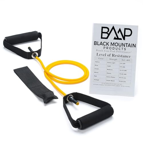 Black Mountain Products New Strong 4 -Pounds Resistance Bands