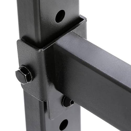 ECOTRIC 46" Wall Mounted Pull Up Chin Up Bar Heavy Duty Gym Workout Fitness Home Mount Fitness 500lbs
