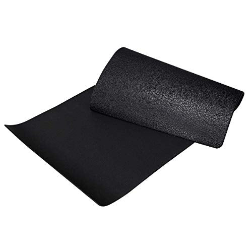 Goplus Thicken Treadmill Mat for Hardwood Floors High Density Waterproof PVC, Floor Protector Pad for Exercise Equipment for Home and Gym Use, Large Size - style: 5' x 2' x 0.2''