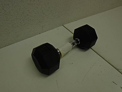 Dumbbells Hand Weights Set of 2 - Rubber Hex Chrome Handle Exercise & Fitness Dumbbell for Home Gym Equipment Workouts Strength Training Free Weights for Women, Men - color: E) 12-Pound (Pair)