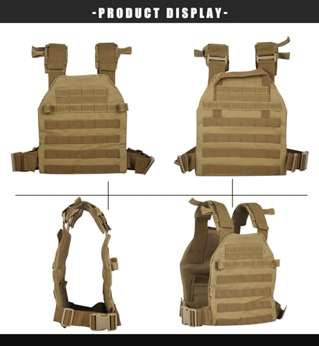 Weighted Vest for Men and Women Weight Vests Adjustable Strength and Endurance Training Fitness Tactical Running