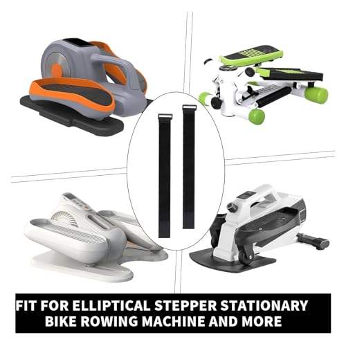 4pcs Leg Exerciser Traction Straps, Pedal Strap for Elliptical Exercise Machine, Fitness Equipment Accessories, Easy to Carry, Assemble and Store, Suitable for Home, Office or Gym Use