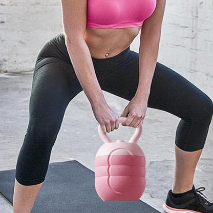 Kettle Bell - Grip Strength Adjustable Weight Tool, Soft Kettlebell | Coated Training Equipment, Ergonomic Handle, Compact Fitness Gear | Home Workouts Muscle Building Conditioning Men Women - color: 10kg