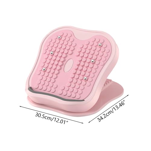 Calf Stretcher, 15-Position Adjustable Incline Wedge Stretcher, Physical Exercise Slant Board for Calf, Achilles, Ankle, Squats. - color: Pink
