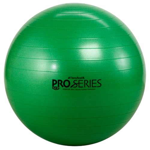 THERABAND Exercise and Stability Ball for Improved Posture, Balance, Core Fitness, Coordination and Rehab