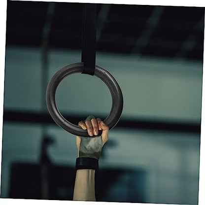 GANAZONO 2pcs Adjustable Gymnastics Rings Set for Home Fitness for Upper Body Strength Training and Calisthenics