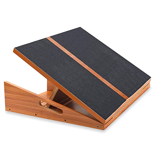 Professional Slant Board, Adjustable Incline Board and Calf Stretcher, Slant Board for Calf Stretching, Calf Stretch Board - color: Extra Large Slant Board