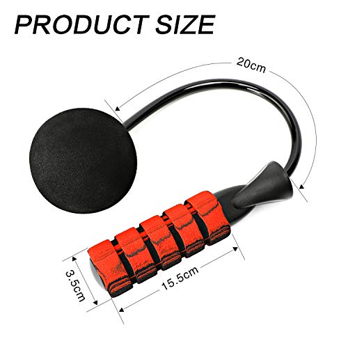 Jump Rope, Training Ropeless Skipping Rope for Fitness, Adjustable Weighted Cordless Jump Rope for Men and Women