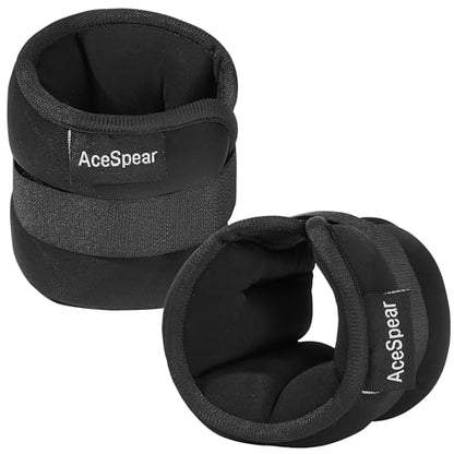 Ankle Weights for Men Women Wrist Weights 2 * 1lb 2lbs 3lbs 4lbs 5lbs 6lbs Leg Weights Sandbags Kids Arm Hand Weights for Fitness Walking Running Gym
