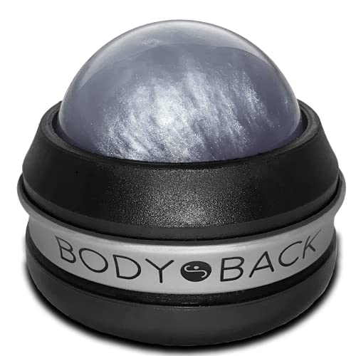 Body Back FSA Eligible Manual Massage Roller Ball | Deep Tissue Roller & Lacrosse Ball - Handheld Massager for Sore Muscles & Joint Pain | 360° Mobility Therapy Ball for Athletes & Fitness Recovery
