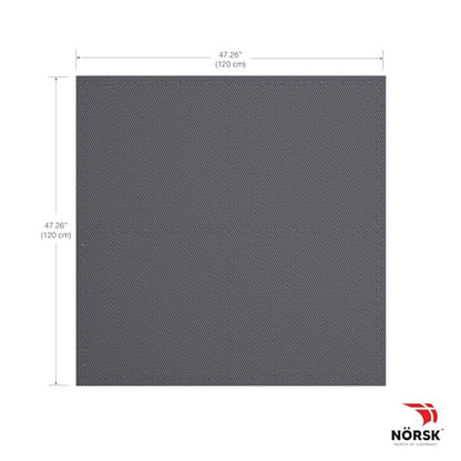 Reversible Gym Exercise Mats 3/4" Thick EVA Interlocking Foam Tiles, Perfect Home Gym Flooring, 12 Tiles & 24 Trim Pieces, 48 Sq. Ft. Reversible, Gray/Black - color: Gray/Black, size: 12 Tiles - 48 Sq. Ft.