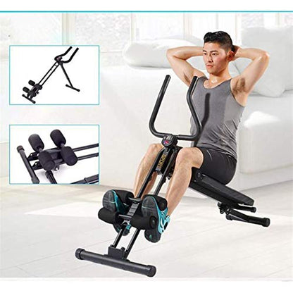Cardio Abdominal and Back Trainer Abdomen Bench Foldable Home Fitness Equipment Indoor Sports Supine Board Multi-Function Mountain Climbing Machine