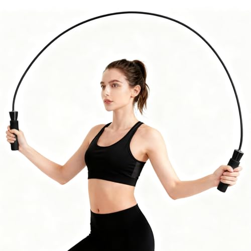 Tangle-Free Jump Rope - color: Black