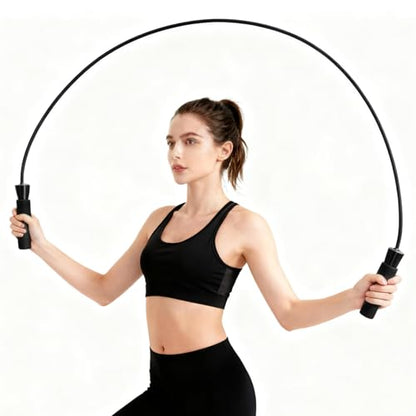Tangle-Free Jump Rope - color: Black