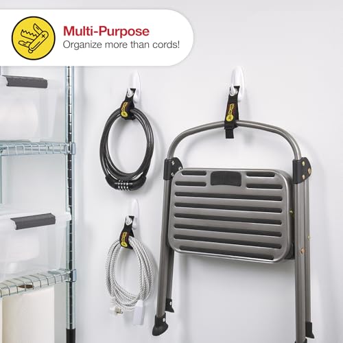 Heavy-Duty Wrap-It Storage Straps - 7" (6-Pack) Silver - color: Silver, size: 7-in. (6-Pack)