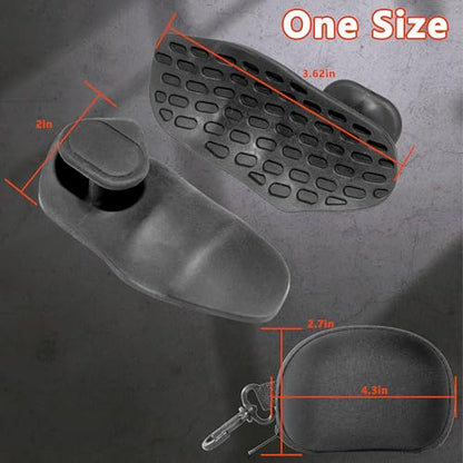 Silicone Gym Grips for Weight Lifting,Workout Gloves for Women Men Alternative,Anti Slip Gym Workout Grip,Rubber Gym Hand Grips-Weightlifting Grips Pad for Barbell,Pull Up,Ryptfit,Training