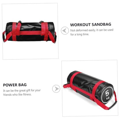 Kisangel 1 Set Fitness Energy Pack Portable Cornhole Set Strengthen Training Bag Sandbags Gym Training Sandbag